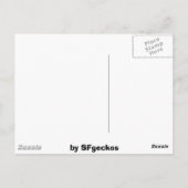 ゲッコーいる？ ポストカード (裏面)