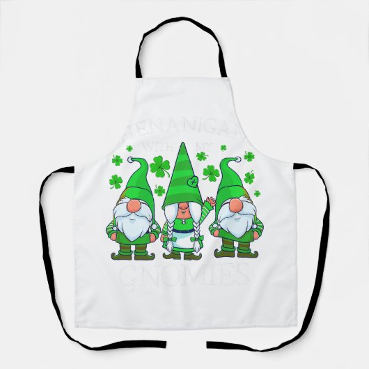 ゲッコーラッキーチャームリザードサラマンダーアロハハワイC エプロン (正面)