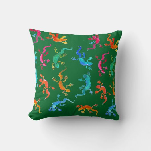 ゲッコ爬虫性エコ自然 クッション (正面)