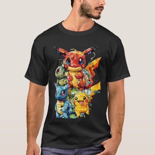 ゲッタブ全制覇 Tシャツ (正面)