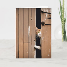 ゲッチングオールド誕生日バーンキャット カード