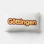 ゲッチンゲンドイツランドドイツ ランバークッション (裏面)