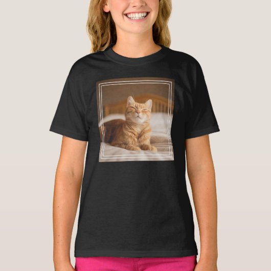 ゲッティイメージ |眠い猫 Tシャツ (正面)
