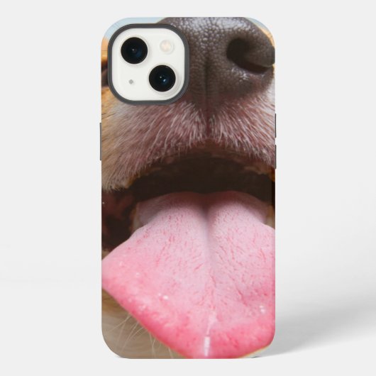 ゲッティイメージ | Very Happy Corgi iPhoneケース (裏面)