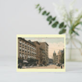 ゲッティスクエア、ヨンカーズ、ニューヨークヴィンテージ ポストカード (スタンド正面)