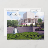 ゲッティl.a. ポストカード (正面/裏面)