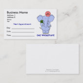 ゲットウェルファントアポイントメントカード 予約カード (正面/裏面)