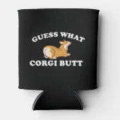 ゲットハウスコルギお尻おもしろい犬恋人 缶クーラー (正面)