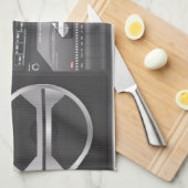 ゲットブラスターボームボックス キッチンタオル (四つ折り)