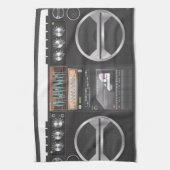 ゲットブラスターボームボックス キッチンタオル (縦)