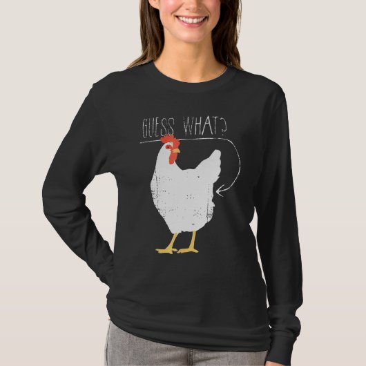 ゲットホッツチキンお尻 Tシャツ (正面)