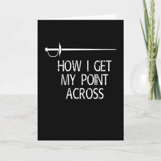 ゲットマイポイントフェンシングフェンサーエピーフェンシング カード (正面)