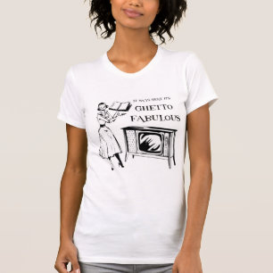 ゲットーすばらしいTV Tシャツ