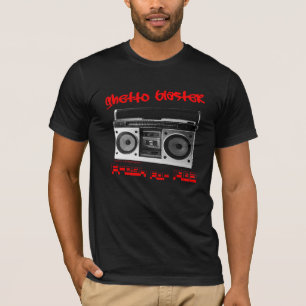 ゲットーの発破工1983の合われたワイシャツ Tシャツ
