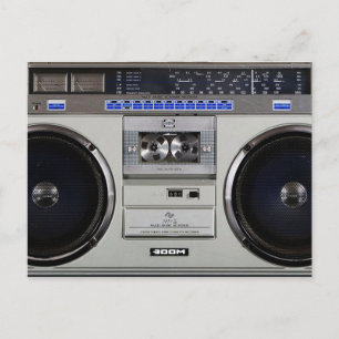 ゲットーの発破工Boombox ポストカード