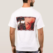 ゲットーのBoyZのゴキブリのTシャツ Tシャツ (裏面)