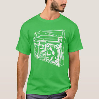 ゲットーブラスター 80年代 90年代 ヒップホップ ラップ クラシック レトロ Tシャツ