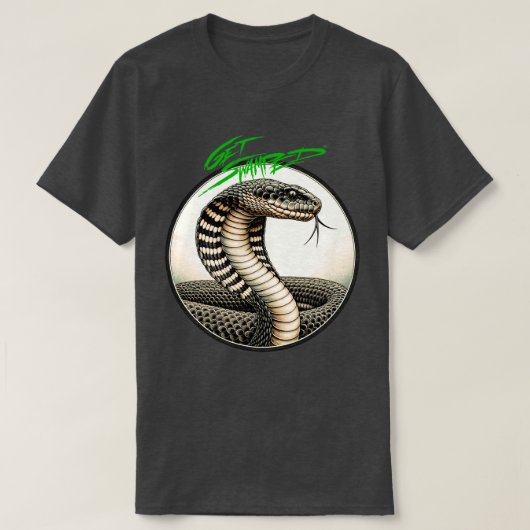 ゲット・ズウォンプト・バイパー Tシャツ (デザイン正面)