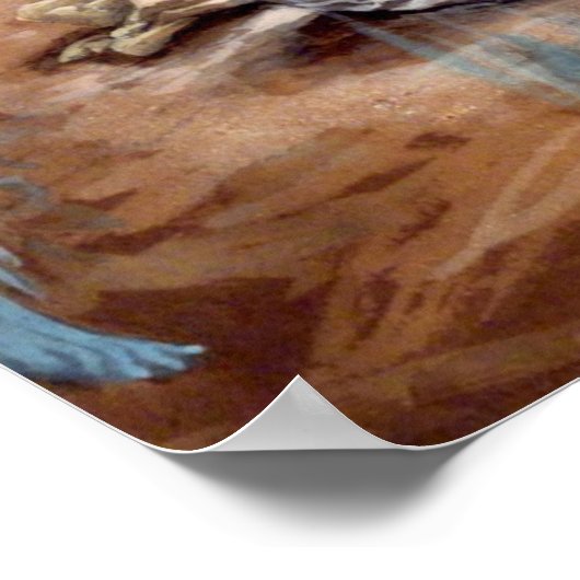 ゲツセマネのイエスと天使02 Poster A ポスター (角)