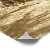 ゲツセマネのキリスト教のポスターの庭 ポスター (角)