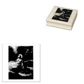 ゲツセマネの園でのイエスの苦悩 ラバースタンプ (押印)