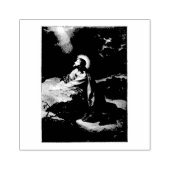 ゲツセマネの園でのイエスの苦悩 ラバースタンプ (インプリント)