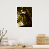 ゲツセマネの園でのイエス・キリストの苦悩 ポスター (キッチン)