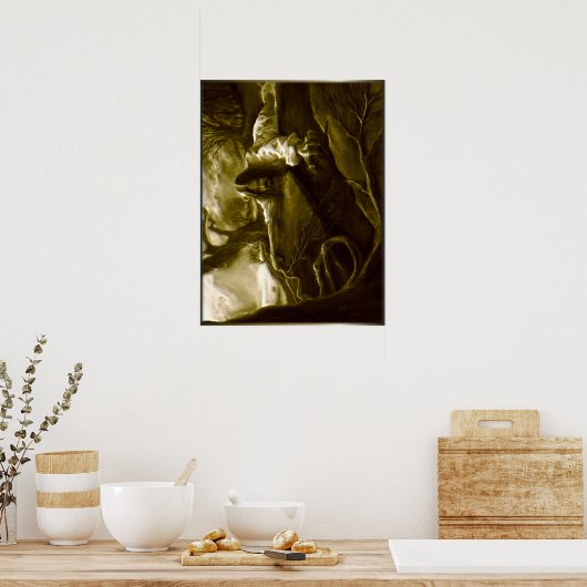 ゲツセマネの園でのイエス・キリストの苦悩 ポスター (キッチン)