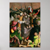 ゲツセマネの園で逮捕されたキリスト ポスター (正面)