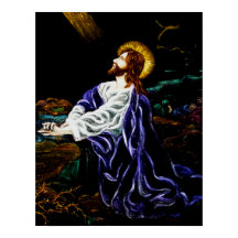 ゲツセマネの園にいるイエス