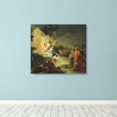 ゲツセマネの園のキリスト キャンバスプリント (インサイチュ (ウッドフロア))