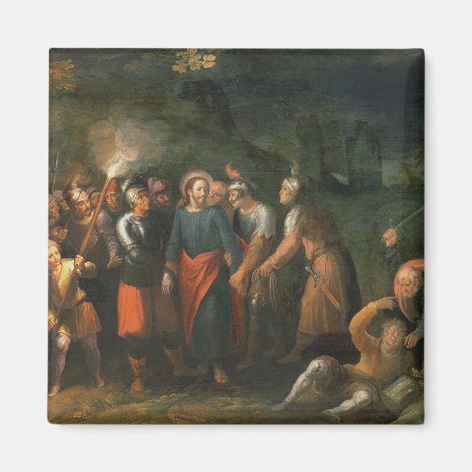 ゲツセマネの園のキリスト マグネット (正面)