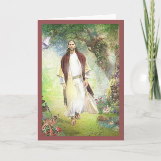 ゲツセマネの歩くにあるイエス シーズンカード (正面)