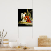 ゲツセマネの祈りの言葉のイエス ポスター (キッチン)