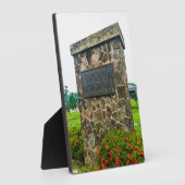 ゲツセマネ園 フォトプラーク (側面)