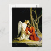 ゲツセマネ・カール・ブロッホ ポストカード (正面/裏面)