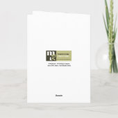 ゲツセマネ。ファインアートイースターカード シーズンカード (裏面)