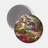 ゲツセマネ・マグネットでイエス マグネット (正面/裏面)