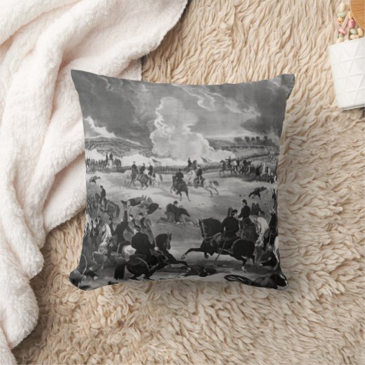 ゲティスバーグの戦いのイラストレーション クッション (ブランケット)