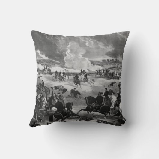 ゲティスバーグの戦いのイラストレーション クッション (裏面)