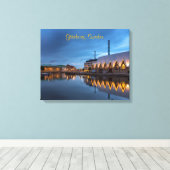 ゲテボー，スウェーデン – キャンバス印刷 キャンバスプリント (インサイチュ (ウッドフロア))