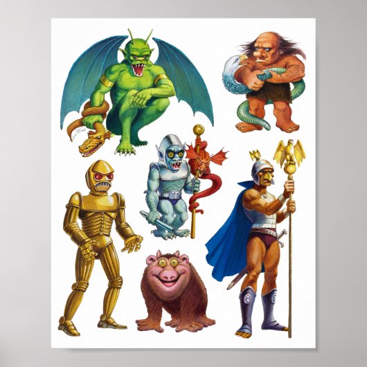 ゲディス&ランド・オブ・タ・アートプリント ポスター (正面)