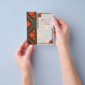 ゲデズクランプリッドスコットランドキルトタータンチェック チラシ (手)