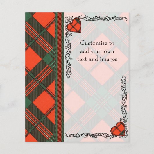 ゲデズクランプリッドスコットランドキルトタータンチェック チラシ (正面)