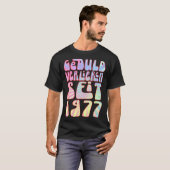 ゲドゥルヴェリーレンSeit 1977 46 Jahre Alter Geburtst Tシャツ (正面フル)