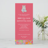 ゲネシ結婚ュ婚約招待状ピンク 招待状 (スタンド正面)