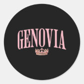 ゲノビアで私を花嫁にしよう バチェロレッテパーティーなんてやめなさい ラウンドシール (正面)