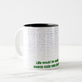 ゲノムのマグ ツートーンマグカップ (正面左)