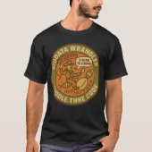 ゲノムバイオインフォマティクス冒険に乗り出す Tシャツ (正面)
