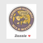 ゲノム変異データ錬金術 シール (シート)